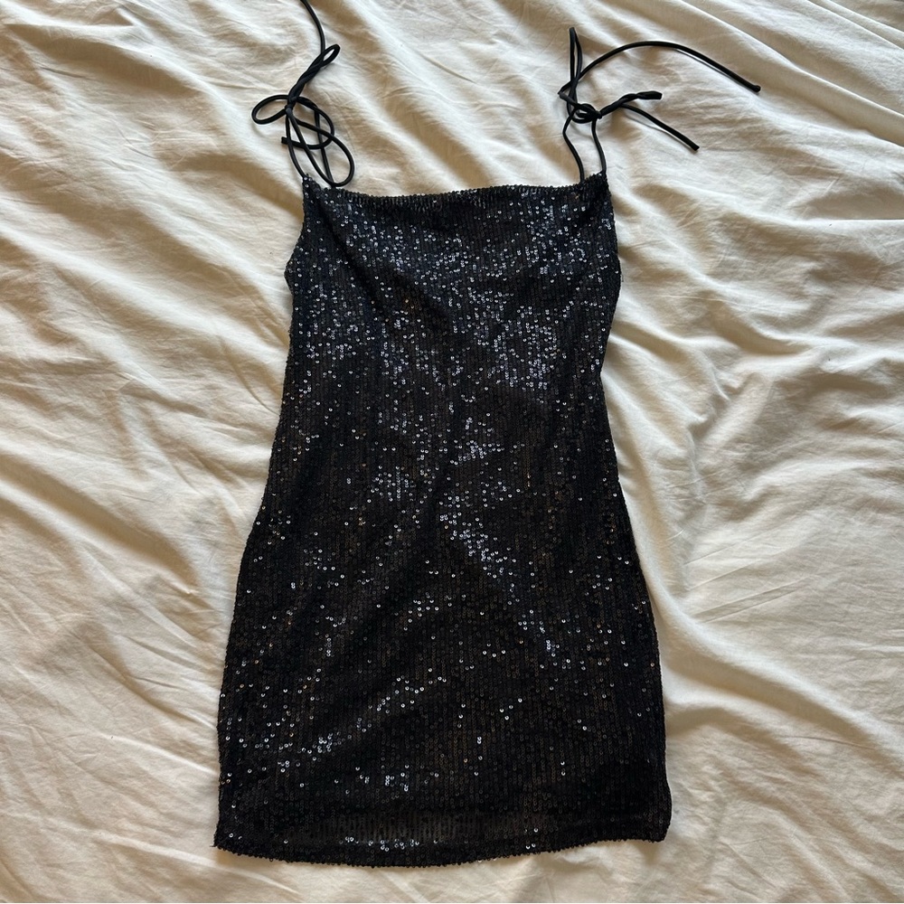 Sequin mini dress
